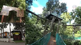 KL treetop walk and upsidedown house