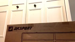 Unboxing air track