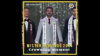 Mister Heritage 2024 Crowning moment