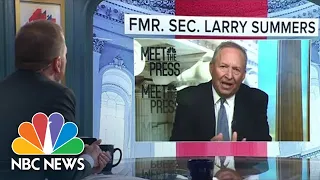 Full Summers Interview: Recession Is Coming; Fed Is 'Behind The Curve'