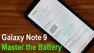 Samsung Galaxy Note 9 - How to Manage Your Battery Life (Tips & Tricks)