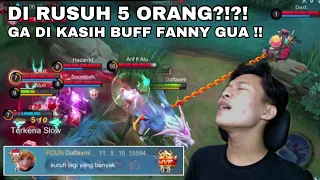 DIRUSUH 5 ORANG LANGSUNG SAMPE GA DI KASIH BUFF !! BUAT GUA MARAH !!