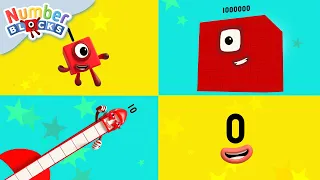 Biggest, Smallest and Tallest Numbers! | Learn to count | @Numberblocks