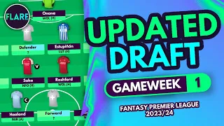 THE BEST POSSIBLE FPL TEAM!? | Our Latest GW1 Draft | Fantasy Premier League Tips 2023/24