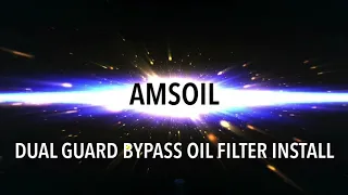 Amsoil Oil bypass filter install Cummins ISX