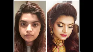 Funny makeup tutorial ( @tamkenat mansoor/ @no filters ) ( Bridal /waleema/ party makeup )