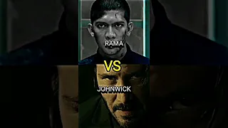 Rama ( Raid 2 ) vs Johnwick ( Johnwick 3) #shorts