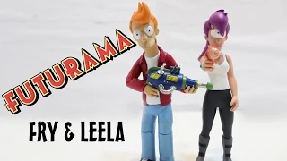 (ESPAÑOL) FUTURAMA - FRY & LEELA - toynami - figure - figura - review