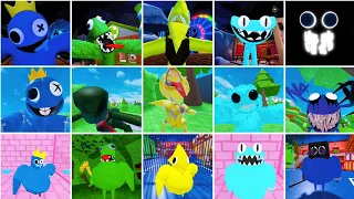 Rainbow Friends 2 All Jumpscares Vs Hungry Rainbow Friends 2 Vs Rainbow Friends 2 But Barry