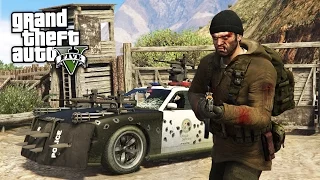 GTA 5 Zombie Apocalypse Mod #9 - ZOMBIE BATTLE VEHICLES!! (GTA 5 Mods)