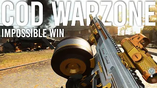 Call of Duty Warzone Impossible Win