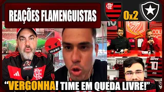 REAÇÕES FLAMENGUISTAS - FLAMENGO 0x2 BOTAFOGO - BRASILEIRÃO - VAMOS RIR DO FLAMENGO!