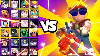 BUSTER VS TÜM KARAKTERLER 📣 EN GÜÇLÜ KARAKTER ? Brawl Stars #ghoststation