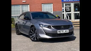 Peugeot 508 SW 1.2 PureTech GT Line EAT Euro 6 (s/s) 5dr (MD70 JKX)