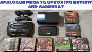 ANALOGUE MEGA SG UNBOXING REVIEW AND GAMEPLAY
