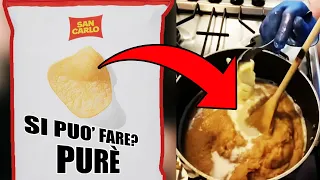 TEST: PURÈ con le PATATINE FRITTE IN BUSTA