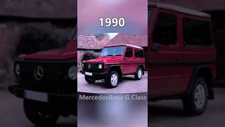 Evolution of Mercedes Benz G Class [1979 - 2022] #shorts