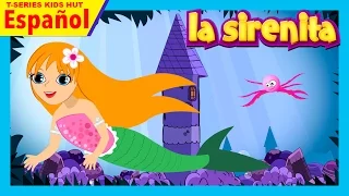 Ariel La Sirenita - él Español || la sirenita historia completa para los niños