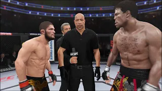 Khabib vs. Monster Hulk - EA Sports UFC 4 - Eagle Fights 🦅