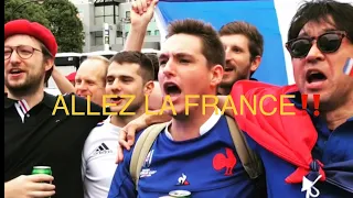 Rugby World Cup 2019 フランス国歌　大合唱