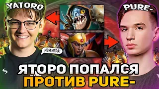 ЯТОРО НА СЛАРКЕ ПОПАЛСЯ ПРОТИВ PURE! / TEAM SPIRIT YATORO SLARK DOTA 2 STREAM