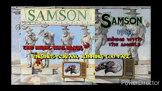 Samson Riding With The Angels Lyric Video 1981