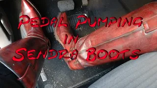 Pedal Pumping in Sendra Cowboyboots