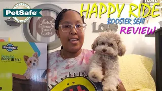 PetSafe Happy Ride Booster Seat Review, Unboxing, Install