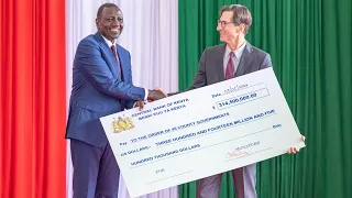 MONEY LUBRICATES PRES. RUTO! Kenya Receives Sh46.5B at the Launch of the Kenya Urban Support Program