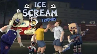 Ice Scream 5 Friends On Minecraft Final Trailer