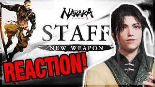 NEW WEAPON: The Staff - Trailer Reaction and First Impressions! | NARAKA BLADEPOINT