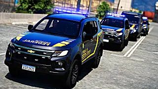 POLÍCIA FEDERAL : COMBOIO É ATACADO  | GTA 5 POLICIAL💀(LSPDFR)