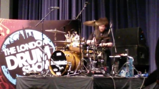 Jamie Morriston at The London Drum Show 2016