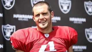Derek Carr: "We're going to continue to grow"