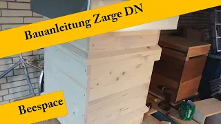 Bauanleitung Zarge DNM BienenBär reloaded - Tropfleisten angeschrägt & Gehrung - Danke für die Idee!