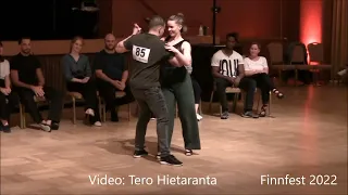 Tuomas Sillanpää & Reetta Koivuniemi, Strictly Open Finals, Finnfest 2022, Helsinki, Finland