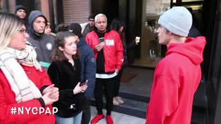 JUSTIN BIEBER tells fans not to come to his Brooklyn apartment