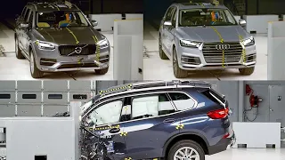 2020 BMW X5 vs Audi Q7 vs Volvo XC90 - CRASH TEST