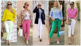 Comfortable Timeless Looks for All Elegant Ladies Over 40, 50-60-70