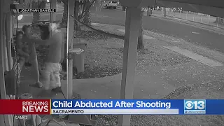 Surveillance Footage Of Child Abduction In Sacramento