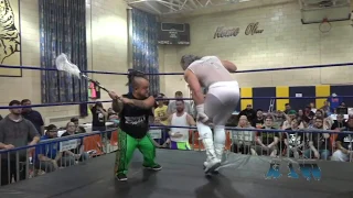 Mordecai VS.  Swoggle - Absolute Intense Wrestling [Free Full Match]