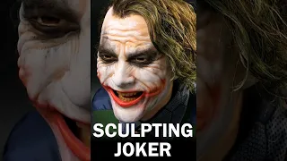 Joker Sculpture Timelapse  (Short Version) #shorts