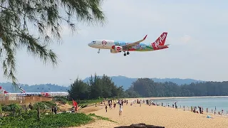 Пляж с самолетами MAI KHAO BEACH (Пхукет)