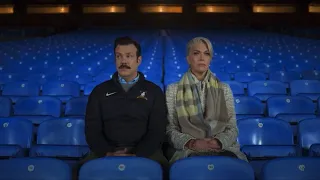 Ted Lasso - Rebecca Talks with Ted at the Stadium