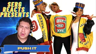 MY FIRST TIME HEARING Salt-N-Pepa - Push It (Official Music Video) || REACTION