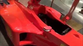 Michael Schumachers Ferrari F399 from 1999 exposed in Bucharest, Romania