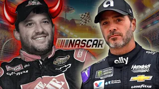 I met Jimmie Johnson and Tony Stewart..  (one disappointed me)