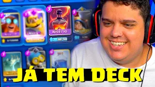 JA CRIARAM O MELHOR DECK COM O NOVO FEITIÇO *VÁCUO*