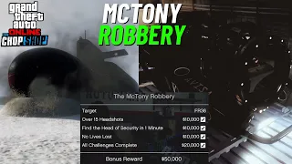 GTA Online McTony Robbery (All Bonus Challenges Complete) - Salvage Yard Chop Shop DLC