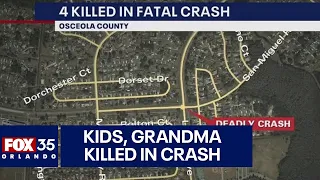 Woman, 3 children killed after teen runs stop sign in Florida: troopers